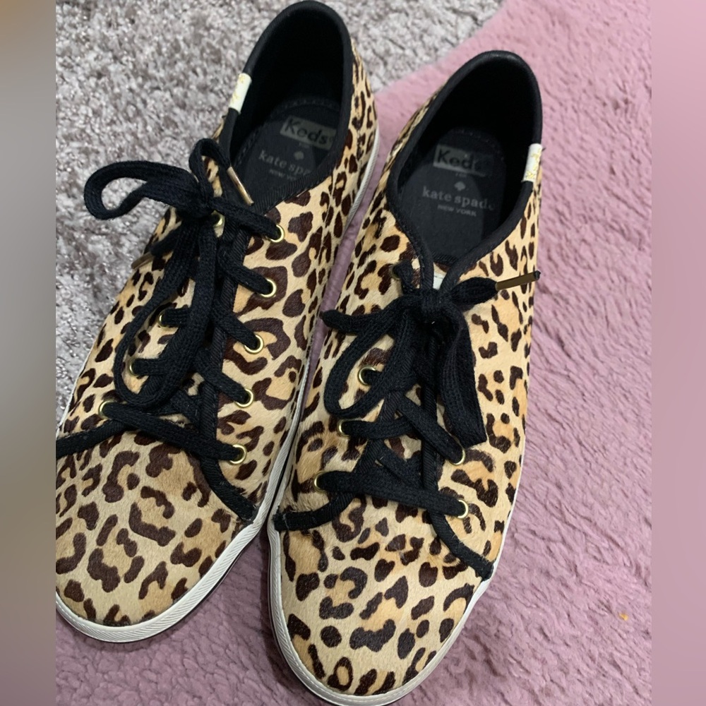 Keds Kate Spade Leopard Sneakers